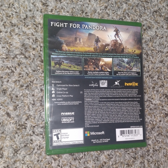 Avatar Frontiers Of Pandora- Xbox Series X - Picture 2 of 2